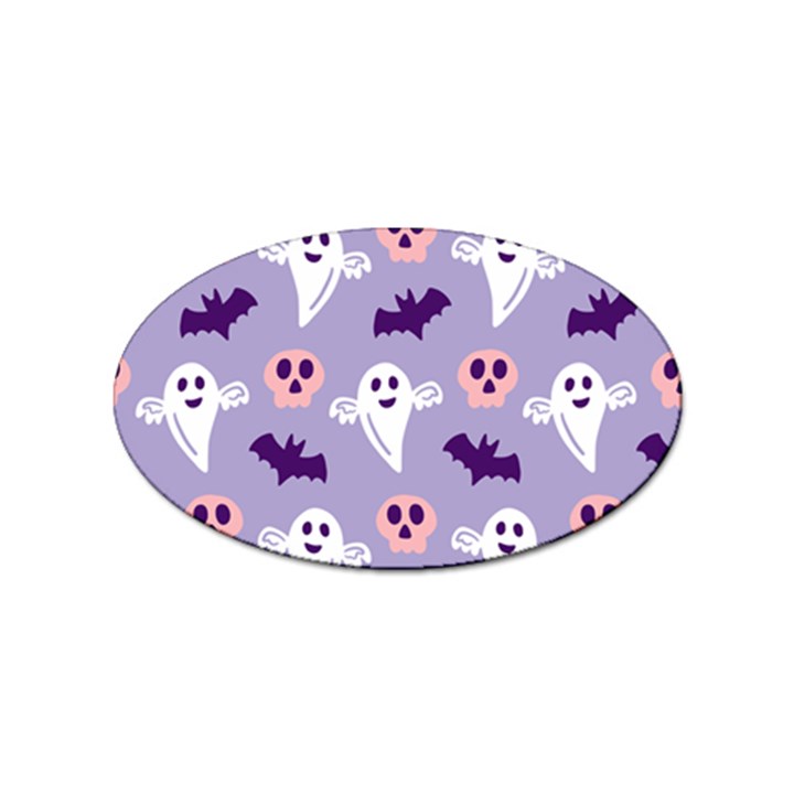 Boo crew halloween season Sticker Oval (10 pack)