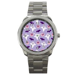 Boo Crew Halloween Season Sport Metal Watch by Safari