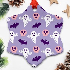 Boo Crew Halloween Season Ornament (snowflake)