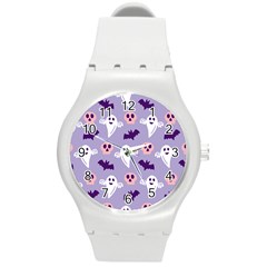 Boo Crew Halloween Season Round Plastic Sport Watch (m) by Safari