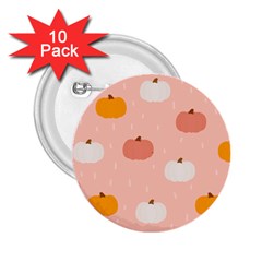 Pumpkin Pattern Halloween 20240926 160345 0000 2 25  Buttons (10 Pack)  by Safari