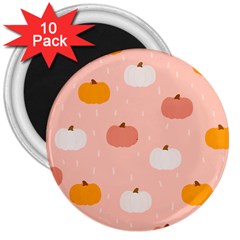 Pumpkin Pattern Halloween 20240926 160345 0000 3  Magnets (10 Pack)  by Safari