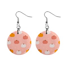 Pumpkin Pattern Halloween 20240926 160345 0000 Mini Button Earrings by Safari