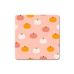 Pumpkin Pattern Halloween 20240926 160345 0000 Square Magnet by Safari