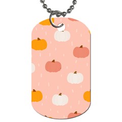 Pumpkin Pattern Halloween 20240926 160345 0000 Dog Tag (one Side) by Safari