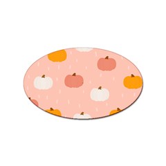 Pumpkin Pattern Halloween 20240926 160345 0000 Sticker Oval (10 Pack) by Safari