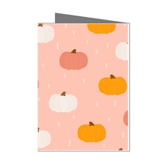 Pumpkin Pattern Halloween 20240926 160345 0000 Mini Greeting Cards (pkg Of 8)