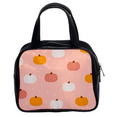 Pumpkin Pattern Halloween 20240926 160345 0000 Classic Handbag (two Sides) by Safari