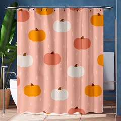 Pumpkin Pattern Halloween 20240926 160345 0000 Shower Curtain 60  X 72  (medium)  by Safari