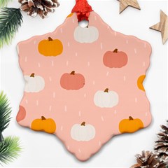 Pumpkin Pattern Halloween 20240926 160345 0000 Ornament (snowflake)