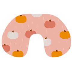 Pumpkin Pattern Halloween 20240926 160345 0000 Travel Neck Pillow by Safari