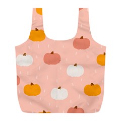 Pumpkin Pattern Halloween 20240926 160345 0000 Full Print Recycle Bag (l) by Safari