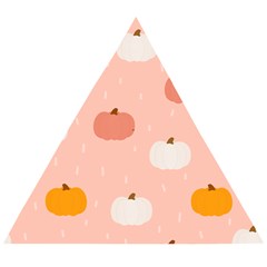 Pumpkin Pattern Halloween 20240926 160345 0000 Wooden Puzzle Triangle by Safari