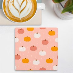 Pumpkin Pattern Halloween 20240926 160345 0000 Uv Print Square Tile Coaster  by Safari