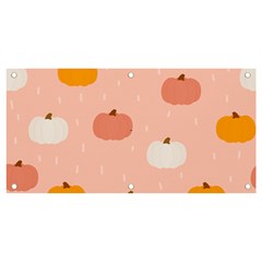 Pumpkin Pattern Halloween 20240926 160345 0000 Banner And Sign 4  X 2  by Safari