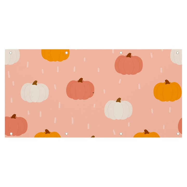 Pumpkin Pattern Halloween 20240926 160345 0000 Banner and Sign 8  x 4 