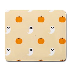 Pumpkin And Boo Crew Halloween  Large Mousepad by Safari