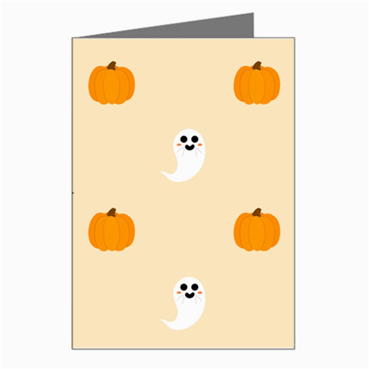 Pumpkin and boo crew halloween  Greeting Card