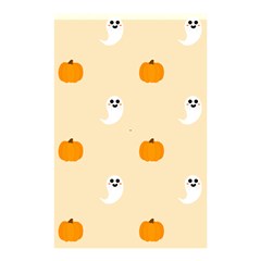 Pumpkin and boo crew halloween  Shower Curtain 48  x 72  (Small) 