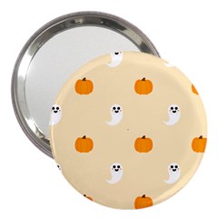 Pumpkin and boo crew halloween  3  Handbag Mirrors