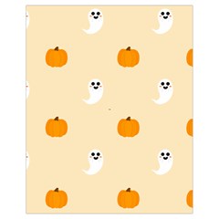 Pumpkin and boo crew halloween  Drawstring Bag (Small)