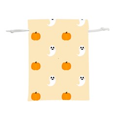 Pumpkin and boo crew halloween  Lightweight Drawstring Pouch (L)