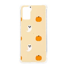 Pumpkin and boo crew halloween  Samsung Galaxy S20 Plus 6.7 Inch TPU UV Case