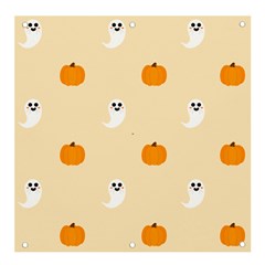 Pumpkin and boo crew halloween  Banner and Sign 4  x 4 