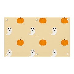 Pumpkin and boo crew halloween  Banner and Sign 5  x 3 