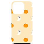 Pumpkin and boo crew halloween  iPhone 14 Pro Black UV Print Case Front