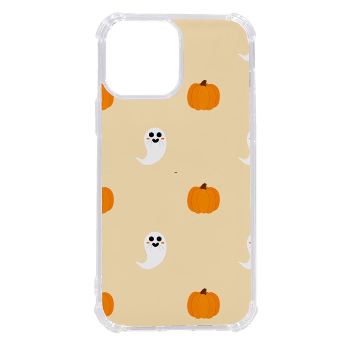 Pumpkin and boo crew halloween  iPhone 13 Pro Max TPU UV Print Case