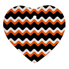 Halloween Wavy 20240926 161241 0000 Ornament (heart) by Safari