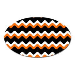 Halloween Wavy 20240926 161241 0000 Oval Magnet by Safari