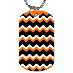 Halloween Wavy 20240926 161241 0000 Dog Tag (one Side) by Safari