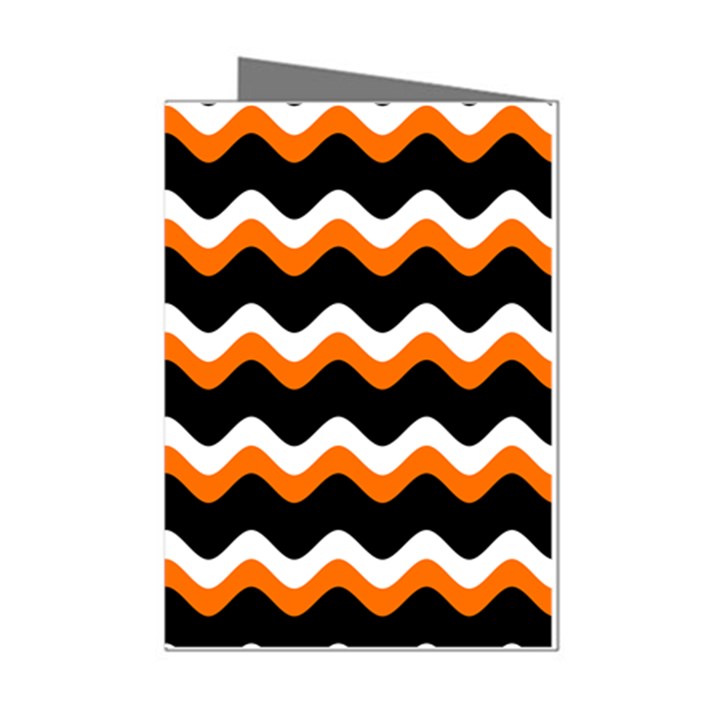 Halloween Wavy 20240926 161241 0000 Mini Greeting Cards (Pkg of 8)