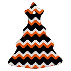 Halloween Wavy 20240926 161241 0000 Christmas Tree Ornament (two Sides) by Safari