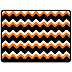 Halloween Wavy 20240926 161241 0000 Two Sides Fleece Blanket (large) by Safari