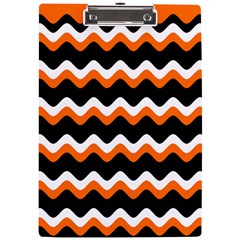 Halloween Wavy 20240926 161241 0000 A4 Acrylic Clipboard by Safari