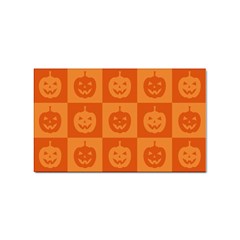 Seamless Halloween Pattern With Smiling Pumpkin 20240926 161520 0000 Sticker Rectangular (100 Pack) by Safari