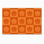 Seamless Halloween Pattern With Smiling Pumpkin 20240926 161520 0000 Postcards 5  x 7  (Pkg of 10) Front