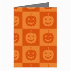 Seamless Halloween Pattern With Smiling Pumpkin 20240926 161520 0000 Greeting Card by Safari