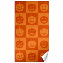 Seamless Halloween Pattern With Smiling Pumpkin 20240926 161520 0000 Canvas 40  X 72  by Safari