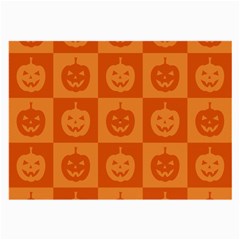 Seamless Halloween Pattern With Smiling Pumpkin 20240926 161520 0000 Large Glasses Cloth (2 Sides) by Safari