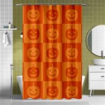 Seamless Halloween Pattern With Smiling Pumpkin 20240926 161520 0000 Shower Curtain 48  x 72  (Small)  Curtain(48  X 72 )