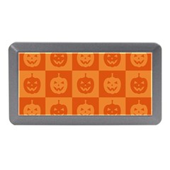 Seamless Halloween Pattern With Smiling Pumpkin 20240926 161520 0000 Memory Card Reader (mini) by Safari