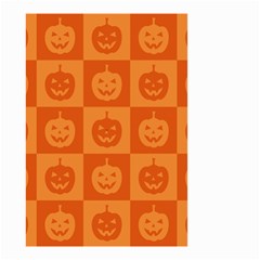 Seamless Halloween Pattern With Smiling Pumpkin 20240926 161520 0000 Small Garden Flag (two Sides) by Safari