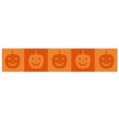 Seamless Halloween Pattern With Smiling Pumpkin 20240926 161520 0000 Small Premium Plush Fleece Scarf