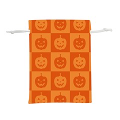 Seamless Halloween Pattern With Smiling Pumpkin 20240926 161520 0000 Lightweight Drawstring Pouch (m) by Safari