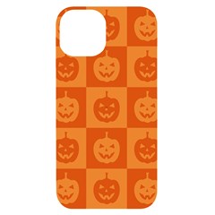 Seamless Halloween Pattern With Smiling Pumpkin 20240926 161520 0000 Iphone 14 Black Uv Print Case by Safari