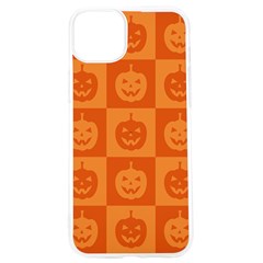 Seamless Halloween Pattern With Smiling Pumpkin 20240926 161520 0000 Iphone 15 Pro Tpu Uv Print Case